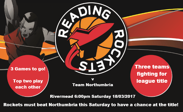 Top two meet at Rivermead on Saturday in crunch title game