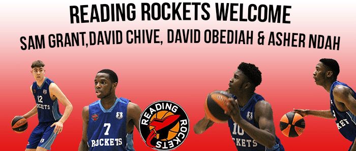 Academy duo Grant and Chive move to full time NBL Division One Rockets as graduates Obediah and Ndah added to roster