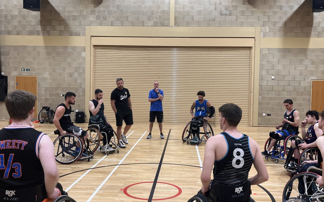 Rockets Wheelchair Basketball coach runs summer performance camp
