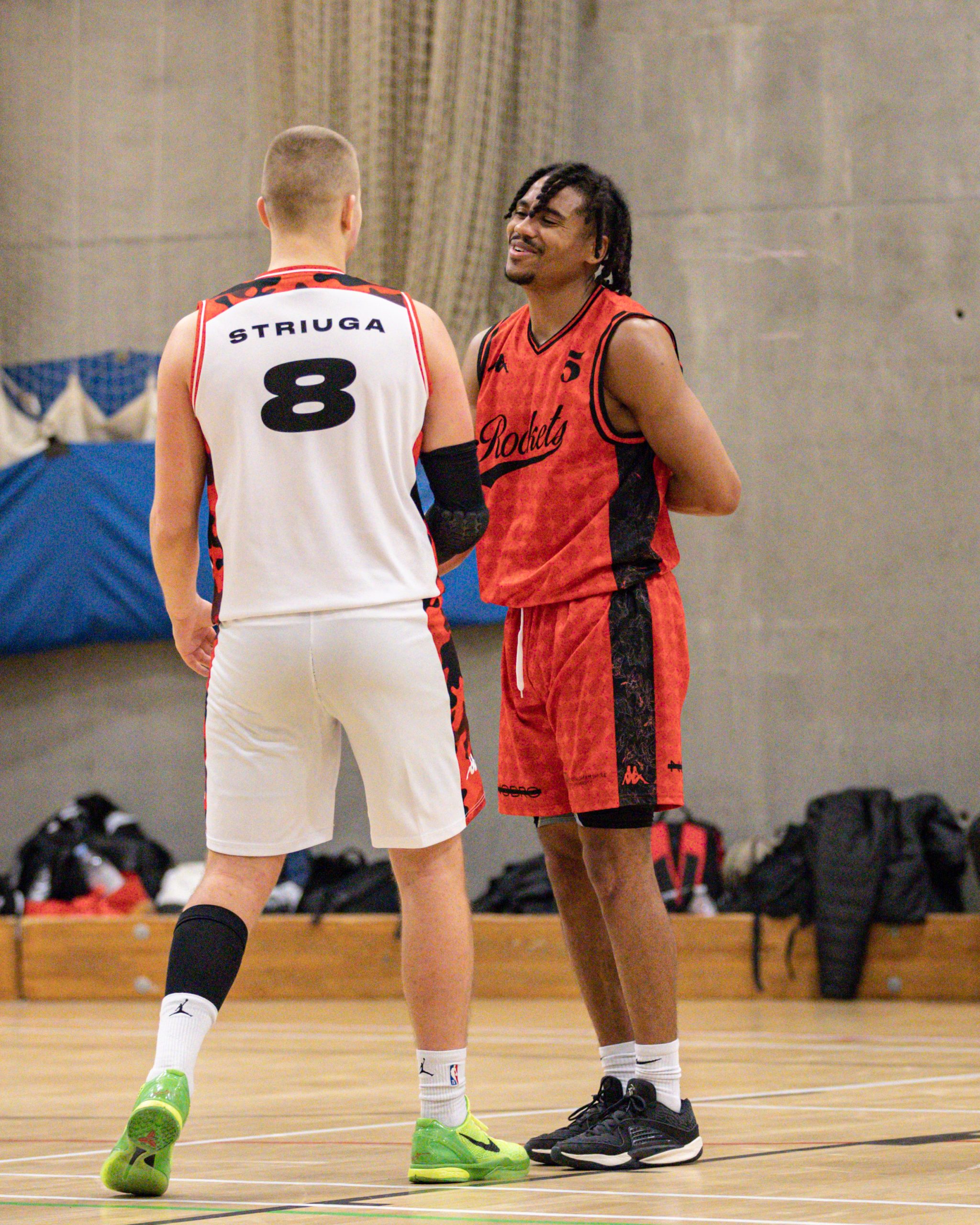 Reis Pinnock of Reading Rockets. London Elites VS Reading Rockets in NBL Action