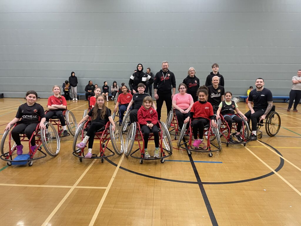 Wheelchair basketball programme